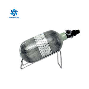 Tanque de Fibra de Carbono CE DOT de 220cc 1.1l, Tanque de Material Compuesto de Fibra de Carbono, Tanque HPA para <span class=keywords><strong>Paintball</strong></span> - Product Image 1