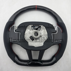 Nuevo Volante Deportivo de Fibra de Carbono y Cuero Perforado para BMW Serie G, M3 G20 G30 G80 M4 G82 M5 CS - Product Image 5