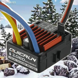 Contrôleur de vitesse électronique <span class=keywords><strong>HOBBYWING</strong></span> <span class=keywords><strong>QuicRun</strong></span> 1060 <span class=keywords><strong>60A</strong></span> en plastique, ESC brossé pour voiture RC 1/10, crawler, moteur 540 550, HB Axial Wltoys - Product Image 3