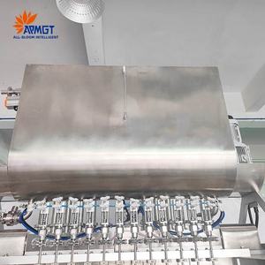 Machine d'emballage automatique pour sticks 15g nourriture humide pour chats snack à lécher crémeux <span class=keywords><strong>en</strong></span> pâte avec scellage 3 côté - Product Image 5