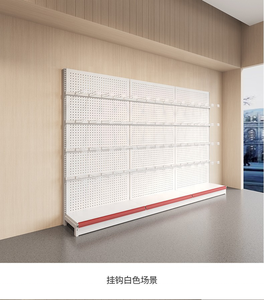 Kim loại thép hiển thị xếp chồng kệ ánh sáng wheavy Duty hàng tạp hóa các mặt hàng sắt thép kim loại hiện Đại siêu thị Gondola kệ cho các cửa hàng - Product Image 3