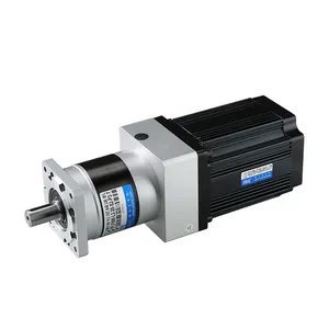 110Mm 48V Torsi Tinggi 2KW 2000W Daya 60Rpm 264Nm Listrik Bldc Brushless Dc Motor Kit dengan Gearbox Planet