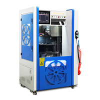 Vertical Mobile Automatique Véhicule CNC Alliage Jante Réparation Tour DCM28P-M Mag Jante Diamant Coupe Réparation Machine