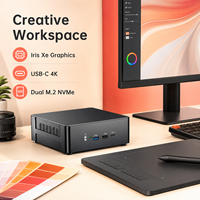 Mini PC I9 de 12.ª/13.ª Generación 12900H, Mini PC para Juegos con Wifi6e, Mini PC de Escritorio Empresarial con Ddr5 de 64 GB, Pcie4.0 M2