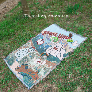 <span class=keywords><strong>Tapiz</strong></span> de paisaje vintage: acogedora manta para sofá y decoración de <span class=keywords><strong>pared</strong></span> para todas las estaciones - Product Image 6