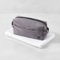 KEIRYO Organisateur électronique tridimensionnel léger et imperméable en polyester recyclé écologique, sac de rangement pour câbles rembourré, idéal pour les voyages
