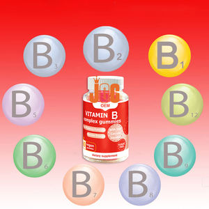 Rasa alami Vitamin kompleks dan mineral Vitamin Gummies Label kustom CGMP Vitamin B Gummies Suplemento De Vitaminas - Product Image 3