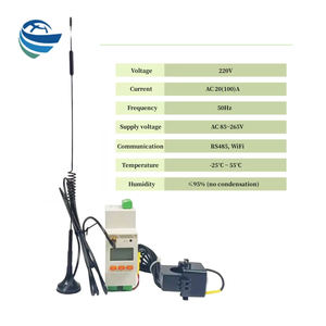 Fabrik 100A Einphasiger Drahtloser 4G-Kommunikations-<span class=keywords><strong>IoT</strong></span>-Plattform EMS-System Stromzähler MQTT RS485-Kommunikation 0,5 Genauigkeit - Product Image 3