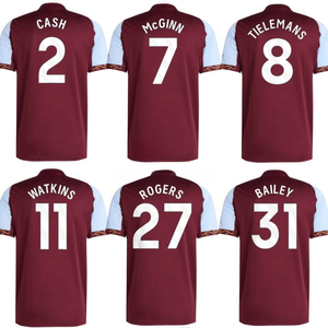 Ventes en gros de maillots de football 100% polyester / maillots de football <span class=keywords><strong>pas</strong></span> chers / maillots de sport de football / vêtements de sport de football personnalisés - Product Image 1