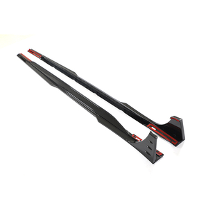 Gonne laterali per auto RS6 in fibra di carbonio a secco Lip per Audi RS6 <span class=keywords><strong>A6</strong></span> C8 Avant Wagon 4-Door 2019- <span class=keywords><strong>2021</strong></span> - Product Image 5