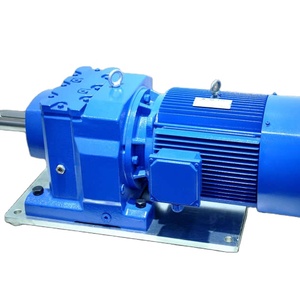 Reductor de Engranajes Helicoidales de Alta Calidad Serie R R57 con Motor para Equipos de Accionamiento - Product Image 1