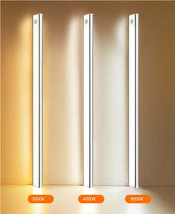 Motion Sensor Under Cabinet <b>Lights</b> 40 LED USB Rechargeable Battery Operated LED Closet <b>Light</b> <b>Wireless</b> Magnetic Dimmable - Product Image 3