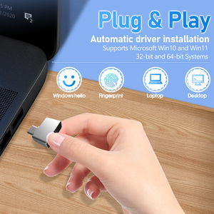 USB sinh trắc học Đầu đọc dấu vân tay cho PC máy tính xách tay mini máy quét cầm tay nhanh chóng phù hợp với Windows Xin Chào vân tay logger tiện ích USB - Product Image 3
