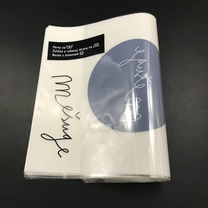 Factory Custom Logo Clear Plastic BOPP Shrink <strong>Bag</strong> Disposable Eco-friendly Heat Sealed Clothing Underwear Gravure Supermarket - Product Image 4