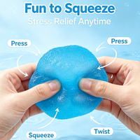Jouets anti-stress souples en TPR Goutte d'eau Rêveuse pour filles et garçons, enfants et adultes, emballage personnalisé