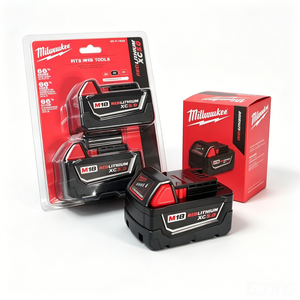 Prix d'usine, batterie pour outils électriques 18V 5.0AH M18B5, compatible avec les perceuses, les clés et les tournevis M18, batteries lithium-ion - Product Image 1