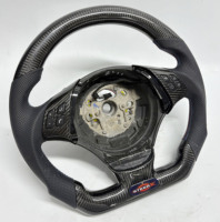 Volant de direction sport en fibre de carbone forgée pour BMW E82 E87 E90 E92 E93 M3, accessoires de voiture