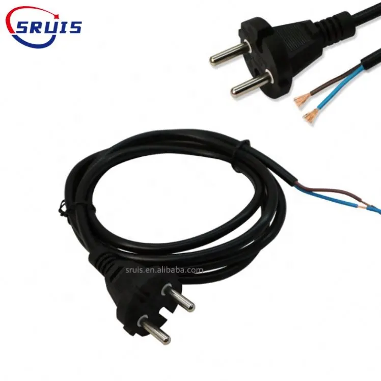 2 in1 Doppel-Y-Netz kabel Stecker IEC C14-Stecker an zwei IEC C13-Buchsen