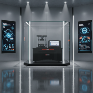 Equipamento de Teste de Compressão Controlado por Computador de Laboratório Máquina de Teste de Pressão Hidráulica para Concreto - Product Image 1