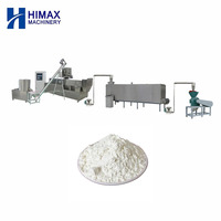Ligne de traitement Ligne de production d'amidon de maïs modifié Machine d'extrudeuse d'amidon pré-gélatinisée modifiée