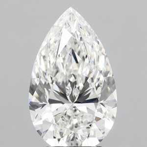 Moissanite de luxe 3,01 carats, taille poire brillante, pierre blanche lâche avec un éclat exceptionnel pour la création de bijoux fins sur mesure - Product Image 3