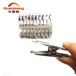 Pinces à linge rectangulaires en acier inoxydable Huasimeng, durables et résistantes au vent, pour fixer les couettes et les sous-vêtements, lot de 20, vente en gros - Product Image 3