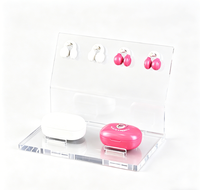 Support d'affichage pour casque audio en acrylique, support transparent pour écouteurs pour la vente au détail, le comptoir, les magasins d'électronique, les expositions