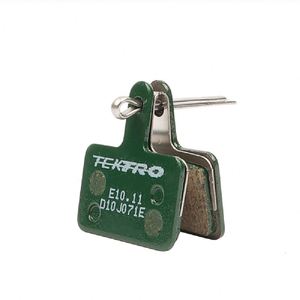 Plaquettes de <span class=keywords><strong>frein</strong></span> à disque hydraulique semi-métalliques en résine métallique <span class=keywords><strong>Tektro</strong></span> E10.11 en gros, compatibles avec les freins à disque <span class=keywords><strong>Tektro</strong></span> - Product Image 1