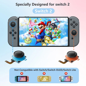 Paquete de <span class=keywords><strong>2</strong></span> Joysticks Analógicos 3D de Repuesto con Efecto Hall Izquierdo y Derecho para Switch <span class=keywords><strong>2</strong></span>, Módulo de Sensor Antideriva para Reparación - Product Image 6