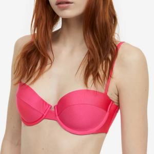 Conjunto de bikini sexy abierto para mujer, de cintura alta, talla grande, sin costuras, con estampado de leopardo, tanga, con aros, para mujer madura - Product Image 5