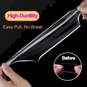 Cinta Adhesiva Nano Transparente de Doble Cara en Rollo, Impermeable, Acrílica, para Mascotas, 1m 2m, Venta al por Mayor - Product Image 2