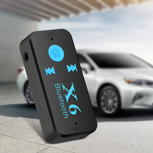 Receptor de Audio Inalámbrico Bluetooth HG X6, Adaptador Estéreo de 3.5mm, Kit de Manos Libres para Auto, Compatible con Tarjeta TF, Gran Venta - Product Image 3