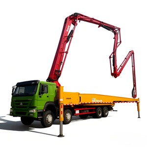 Bomba de Concreto Usada Montada en Camión Howo de 53m, Nueva Bomba de Concreto para Camión - Product Image 1