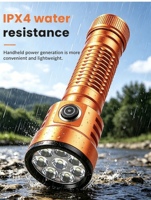Mini lampe torche LED rechargeable en aluminium, compacte, EDC, 1000 lumens, portable, pour réparation et entretien