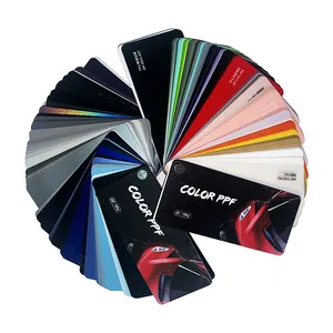 Reedee Ppf Sample Car Wrap Film Colorful Car Body Color Changing Ppf Paint Protection Film For Car Sample