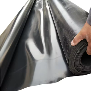 แผ่นปูบ่อปลา HDPE หนา 1 มม. ป้องกันการรั่วซึม ทนทาน พับเก็บได้ สำหรับบ่อเลี้ยงปลาและอุปกรณ์เพาะเลี้ยงสัตว์น้ำ - Product Image 5