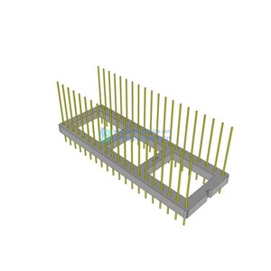 Servicio de agente de envío de componentes electrónicos, Conector de enchufes APA IC de 40 posiciones, soldadura APA640GP, orificio pasante - Product Image 1