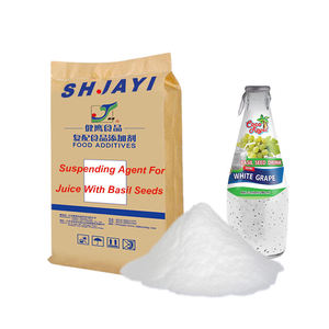 Agent de suspension composé stabilisateurs épaississants pour boisson de jus de graines de basilic de saveur de myrtille - Product Image 4
