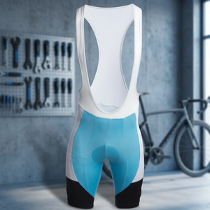 Pantalones cortos con pechera unisex para niños y adultos Camisetas de Ciclismo de Pista y triatlón Ropa y componentes de bicicleta - Product Image 2
