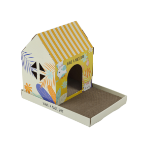 Casa Modular <span class=keywords><strong>para</strong></span> <span class=keywords><strong>Gatos</strong></span> <span class=keywords><strong>de</strong></span> Cartón Corrugado, Combinable, Personalizable, Venta al Por Mayor, Diseño Personalizado Disponible - Product Image 6