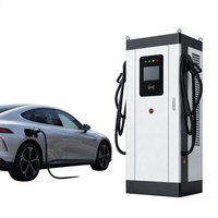 Station de recharge DC double pistolet 320 kW, montée au sol, chargeur EV AC380V DC 200-1000V IP54 OCPP pour parking public