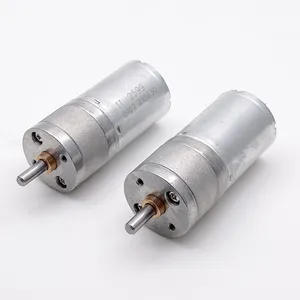 OD 25mm 370 מיני מנוע DC 3V/6V/12V/24V 160 סל""ד 500 סל""ד מומנט גבוה מהירות נמוכה מנוע הפוך מנוע חשמלי הפחתת מנוע מנוע הילוכים