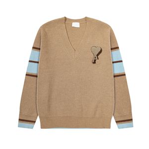 Km407 Maglione Vintage da <span class=keywords><strong>Donna</strong></span> con Scollo a V, Maniche Lunghe, Stampa Frontale in Lana, Vendita all'Ingrosso - Product Image 1