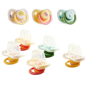 <span class=keywords><strong>Chupete</strong></span> de Silicona de Grado Alimenticio con Diseño de Dibujos Animados para Recién Nacidos, Suave, Seguro y Libre de BPA, Venta al Por Mayor - Product Image 1