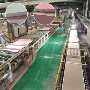 Línea de producción de tableros de yeso Máquina de fabricación de techos y rodamientos de control automático - Product Image 1