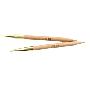 <span class=keywords><strong>Agujas</strong></span> de Tejer <span class=keywords><strong>Circulares</strong></span> Intercambiables <span class=keywords><strong>Knitpro</strong></span> Basix de Madera de Haya, 11.5 cm, 3.00 mm-15.00 mm - Product Image 5