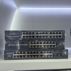 Commutateur de réseau de bureau en métal haute performance Offre Spéciale 24 ports 2*1.25Gbps/SFP avec capacité de commutation de 52 Gbps - Product Image 6