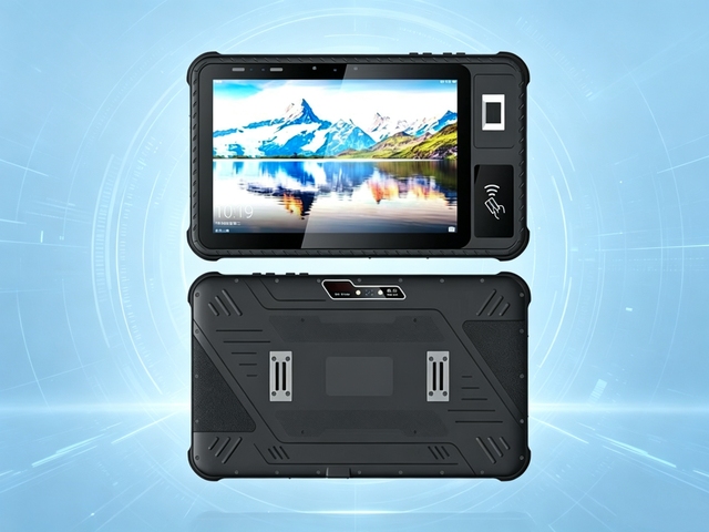10.1'' 8-core Android Rugged Tablet Pc Front NFC Fingerprint Scanner 2D Barcode RFID Multi-functional Custom Industrial Tablet
