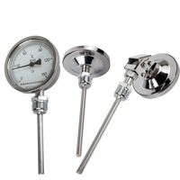Festop 60mm 100mm RVS industriële waterleiding airconditioning olietank bimetaal thermometer radiale axiale wijzer