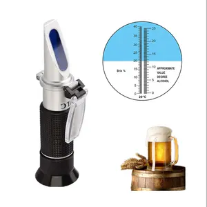 brix meter Grape Alcohol wine Refractometer atc digital Vol 0-40% with LED Light handheld Alcohol portable Refractometers